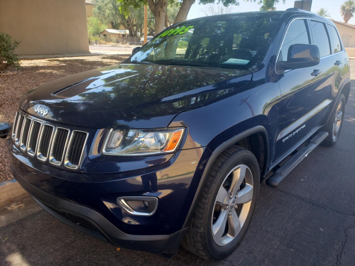 2014 /black Jeep Grand Cherokee laredo (1C4RJFAGXEC) with an 3.6L V6 DOHC 24V engine, 8 speed 4x4 transmission, located at 323 E Dunlap Ave., Phoenix, AZ, 85020, (602) 331-9000, 33.567677, -112.069000 - 2014 Jeep Grand Cherokee Laredo,......EXCELLENT condition,...... Ice Cold A/C front and rear, Clean Black interior with black cloth seats in near perfect condition, New brakes, Tune up, Touch scrren Stereo/CD player, satellite compatible, Phone sync, Bluetooth, This suv is gorgeous inside and out, I - Photo#0